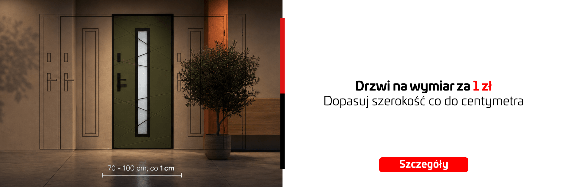 Promocja WIKĘD - Drzwi na wymiar za 1 zł